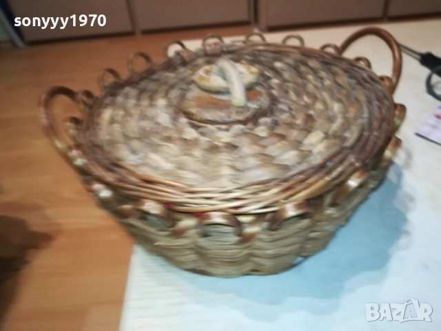 ПЛЕТЕНА КУТИЯ ЗА КОЛЕКЦИЯ 0612251754, снимка 10 - Колекции - 52672982