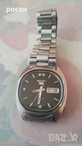 часовник seiko 5 , снимка 3 - Мъжки - 53752389