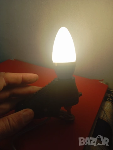 Винтидж настолна лампа , снимка 4 - Настолни лампи - 53822620