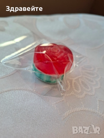 Глицеринови сапунчета розички с хипоалергенни етер масла, снимка 3 - Картини - 52964740