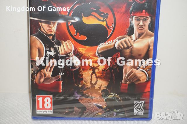 Чисто Нова Оригинална Запечатана Игра За PS2 Mortal Kombat Shaolin Monks, снимка 3 - Игри за PlayStation - 42383097