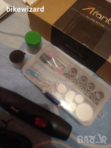 Afantti 12v мини машина за шлайфане / гравиране НОВА, снимка 2 - Други инструменти - 53125819