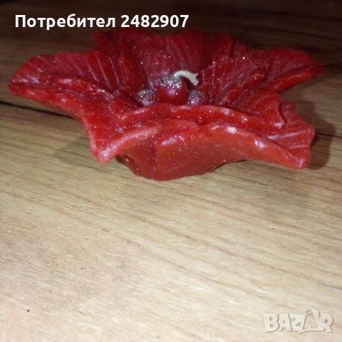 Коледна свещ , снимка 6 - Декорация за дома - 52684442