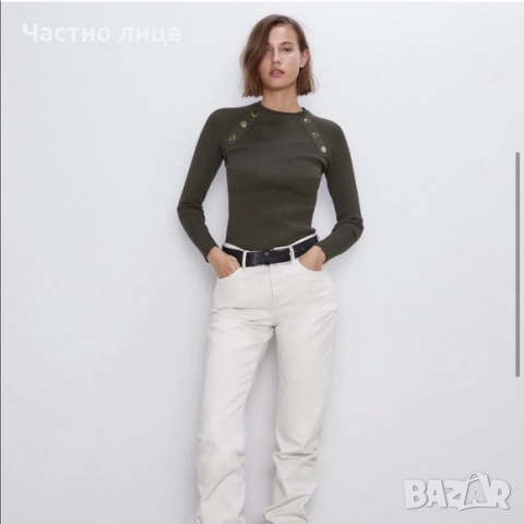 Блуза с дълъг ръкав Zara, снимка 3 - Блузи с дълъг ръкав и пуловери - 52068713
