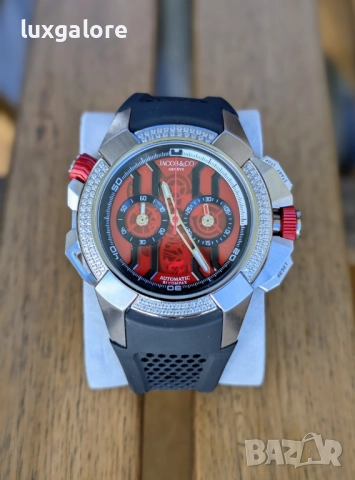 Mъжки часовник Jacob & Co. Epic X Chrono с кварцов механизъм