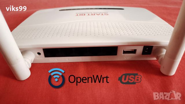 Wi-Fi Рутер Start Bit SBN-WR300 - 300 Mbit/s с USB, снимка 2 - Рутери - 46036497