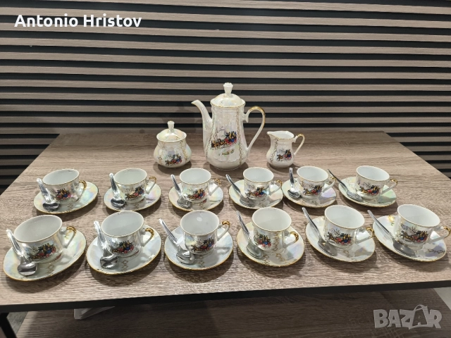 Порцеланов сервиз за кафе , снимка 11 - Сервизи - 52184297