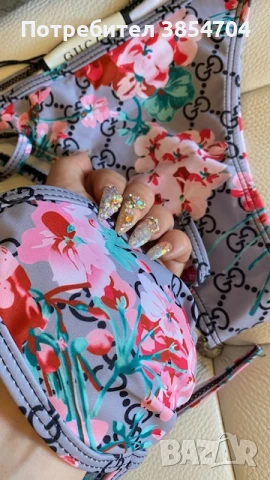 бански бикини XS/S/M* Gucci Black TECHNICAL , снимка 18 - Бански костюми - 51366061