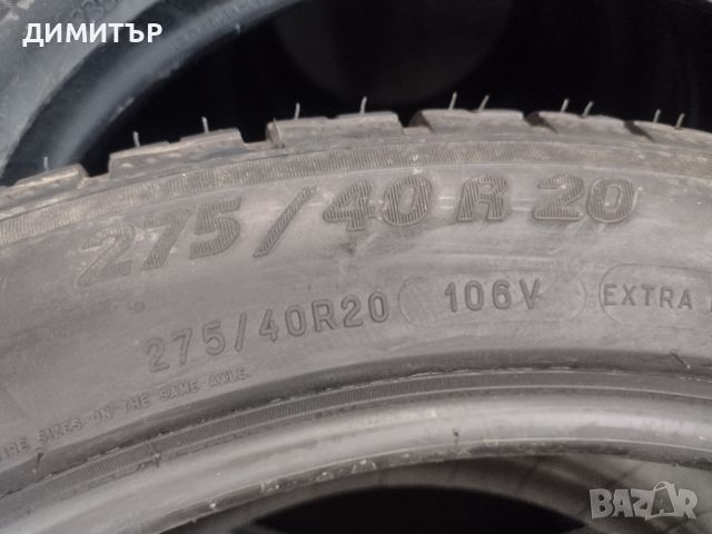 4бр. зимни гуми Michelin 275 40 20 dot2518 цената е за брой!, снимка 7 - Гуми и джанти - 46745687