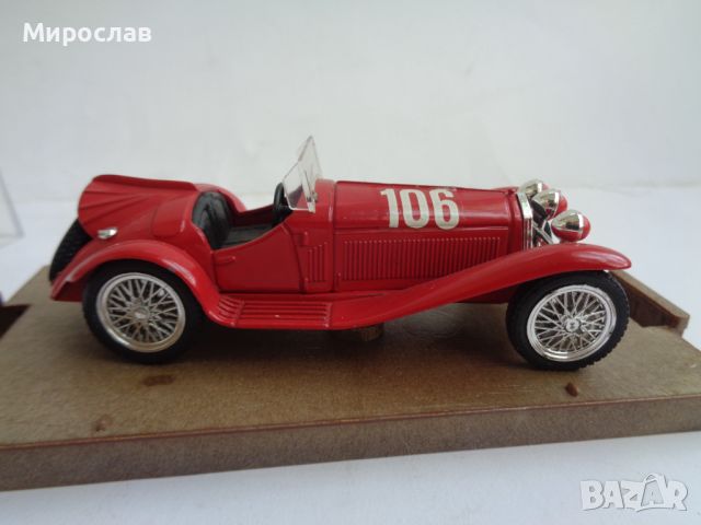  1:43 BRUMM ALFA ROMEO 2300 ИГРАЧКА КОЛИЧКА МОДЕЛ, снимка 4 - Колекции - 46064631