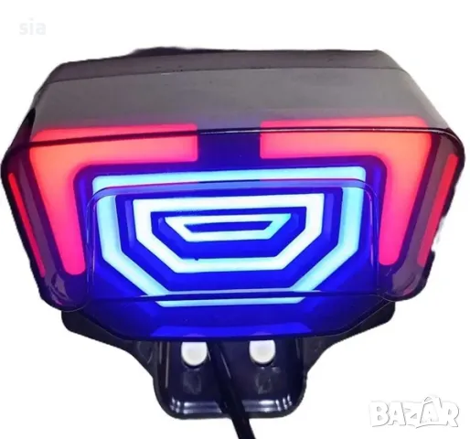 Стоп за мотор, мигачи и стойка за регистрационен номер, Габарит, 3 в 1, снимка 4 - Части - 49642276