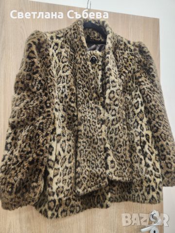 Тигрово палто, снимка 1 - Палта, манта - 45659863