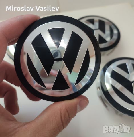 Капачки с лого VW за джанти от мерцедес 75 мм, снимка 4 - Аксесоари и консумативи - 45423369
