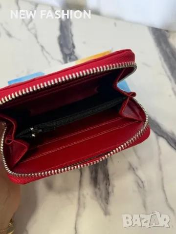 Дамски Кожени Протмонета ✨ YVES SAINT LAURENT , снимка 6 - Портфейли, портмонета - 50224033