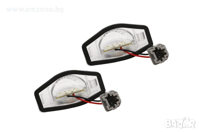 ЛЕД LED Диодни плафони за регистрационен номер Хонда HONDA CR-V FR-V HR-V Jazz Stream Accord Logo, снимка 3 - Аксесоари и консумативи - 50557855