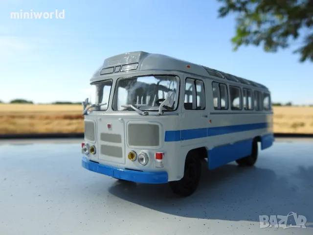 ПАЗ-672М градски автобус - мащаб 1:43 на Наши автобуси моделът е нов в блистер, снимка 6 - Колекции - 50012910