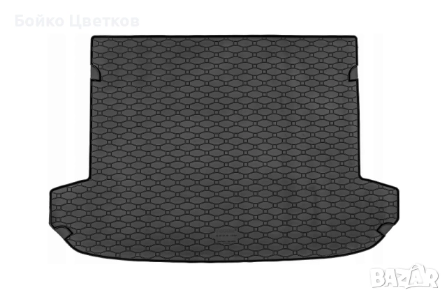 Гумена стелка Rigum за багажник съвместима с KIA Sportage 2016-2021, черна