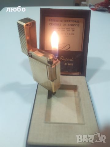 Запалка DUPONT във 20 м Златно Покритие Заредена Работи , снимка 13 - Запалки - 43216112