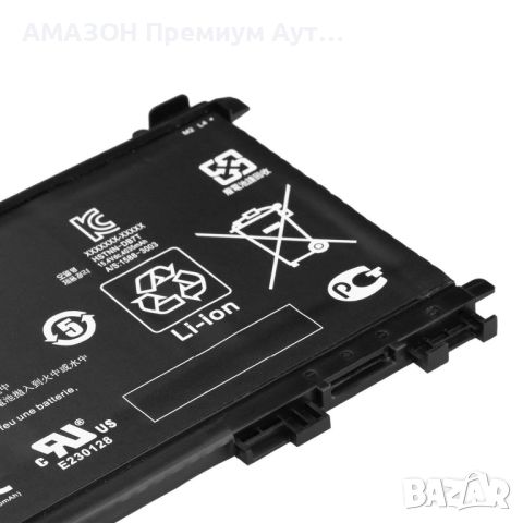 TE04XL Резервна батерия HP HSTNN-DB7T за лаптоп HP Owmen 15-AX,Pavilion 15-BC(15.4V/63. 3Wh/4112mAh), снимка 2 - Батерии за лаптопи - 46648522