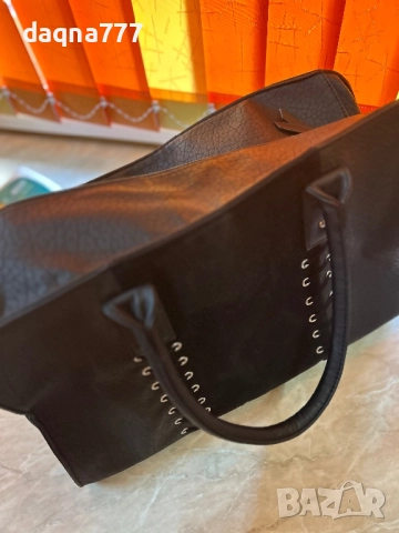 Голяма кожена дамска чанта Англия  Primark, снимка 2 - Чанти - 51829113