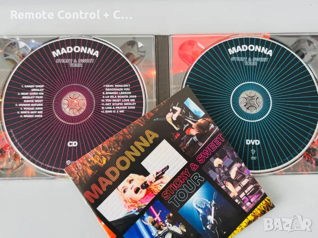 MADONNA  - STICKY & SWEET TOUR (CD + DVD, 2010), снимка 4 - CD дискове - 49166588