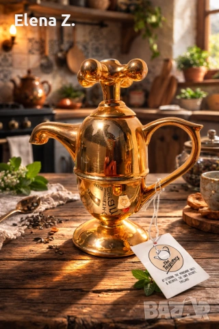 Керамичен чайник ретро кранче за вода Swineside, снимка 4 - Декорация за дома - 53845027