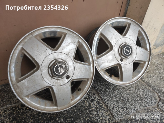 продавам джанти за Опел 4*100 14 цола 
