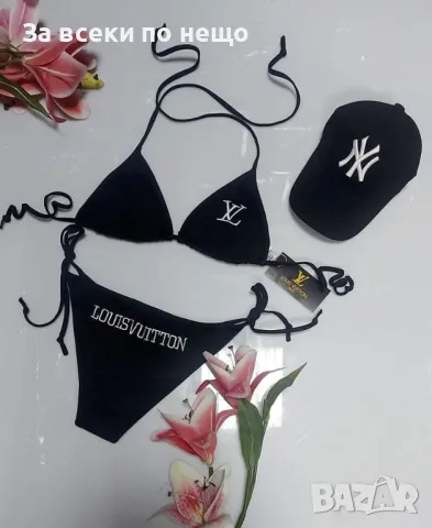 Дамски бански с 2 части Christian Dior👙Louis Vuitton, снимка 3 - Бански костюми - 46910075