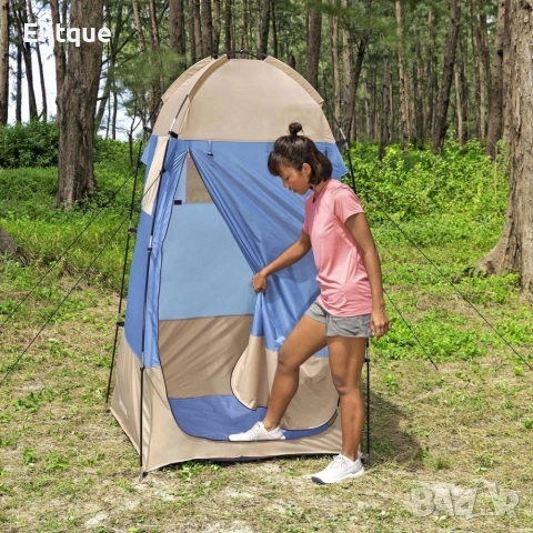 Универсална палатка за къмпинг, плаж, съблекалня или душ - 110x110x190 см, UV защита, снимка 9 - Други стоки за дома - 54196052