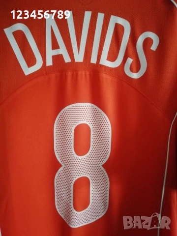 Netherlands Davids Nike T90 оригинална фланелка футболна тениска екип Холандия Давидс Holland, снимка 3 - Тениски - 50869739