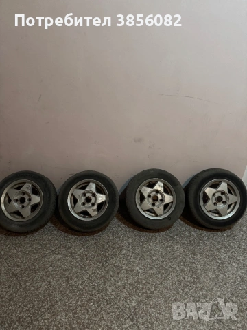 Джанти- алуминиеви 13 цола с гуми BFGoodrich- 165/70/R13