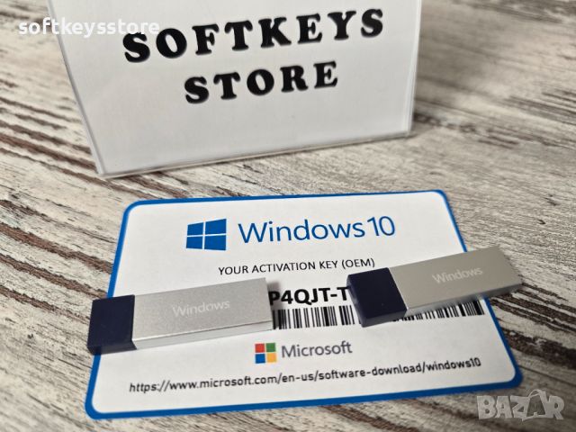 Windows 10 Pro / Home USB Flash + Лиценз (ПРОМО до 31.08.2024), снимка 2 - Други - 39043595