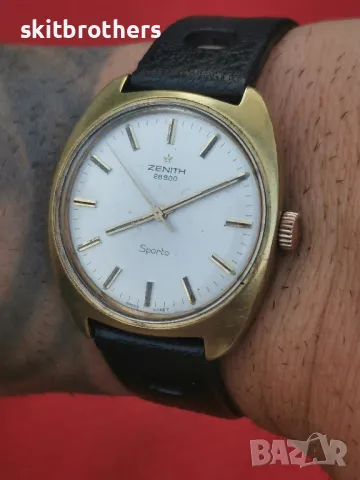 ZENITH Sporto 28800, 36mm, gold filled, cal. 2562C, снимка 5 - Мъжки - 47004684