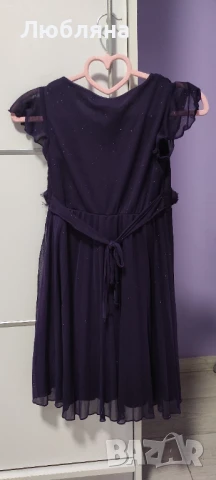 Лилава Рокля, снимка 2 - Детски рокли и поли - 51160292