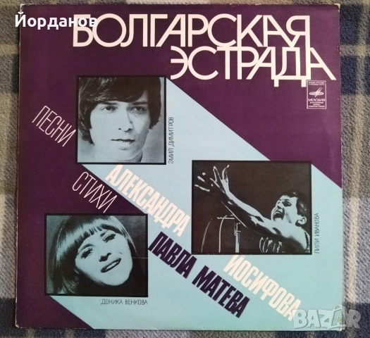 Песни от АЛЕКСАНДЪР ЙОИФОВ - руско издание на Мелодия