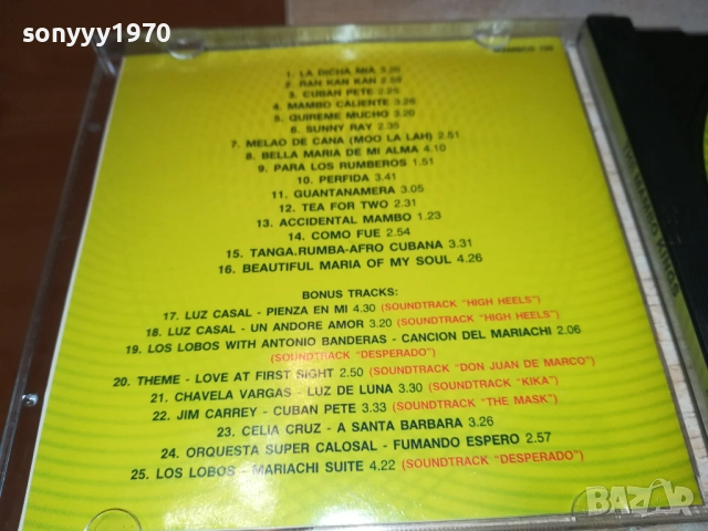 THE MAMBO KINGS CD 2509251619, снимка 15 - CD дискове - 51836554