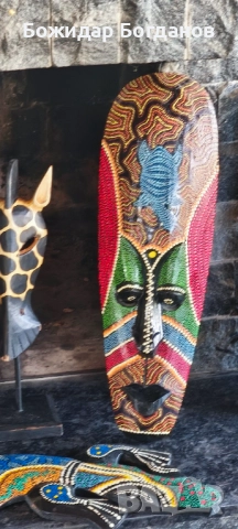Декорация за дом маски туземец жираф гущер, снимка 9 - Декорация за дома - 52720311