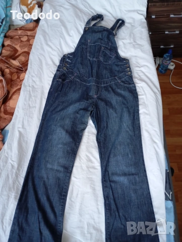 Дрехи за бременни: гащеризон, панталон марка L WAIKIKI и подарък блуза ESMARA 