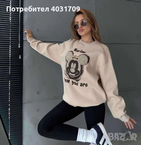 Блуза Мики Маус, снимка 3 - Блузи с дълъг ръкав и пуловери - 52283151