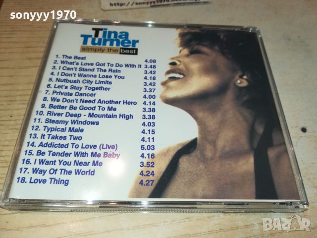 TINA TURNER CD 1605241604, снимка 7 - CD дискове - 45765692