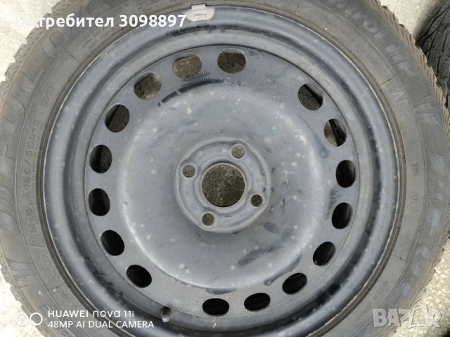 Оригинални джанти с гуми за Опел , снимка 2 - Гуми и джанти - 50533559