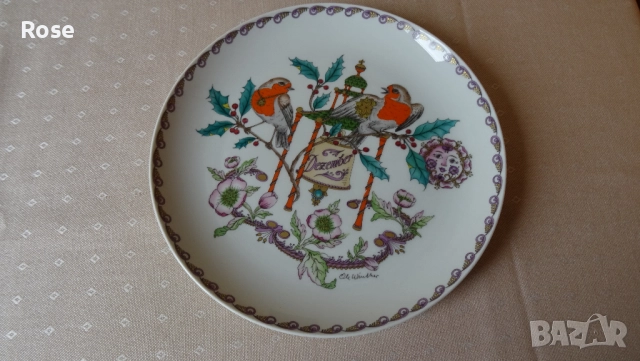 Декоративни чинии за стена м.ноември и м.декември, снимка 7 - Други - 52283089