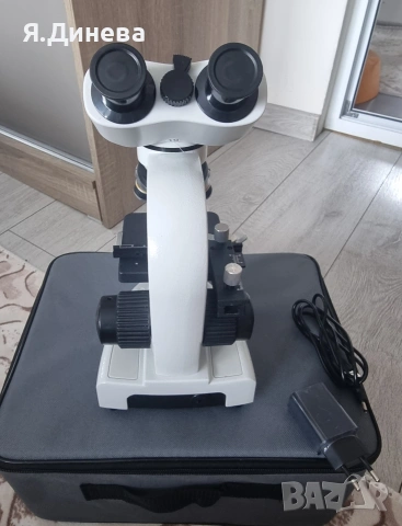 Микроскоп Qunse , снимка 3 - Медицинска апаратура - 53455784