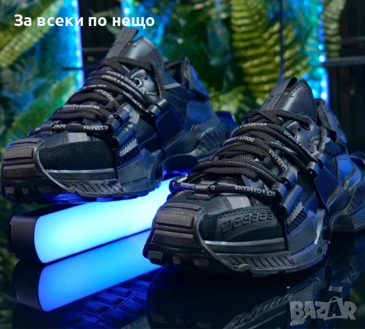 Dolce&Gabbana Дамски Черни Маратонки С Кутия👟Мъжки Спортни Обувки👟Унисекс Сникърси Код SM-15, снимка 1