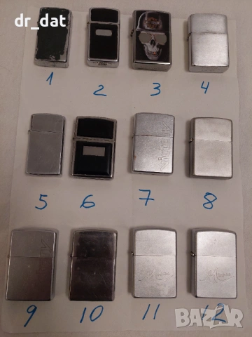Лот от 12 запалки Zippo