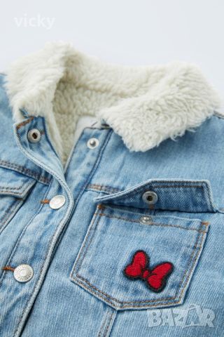 Детски дънков комплект, ZARA DISNEY - яке и дънки, 2-3г, 98см, снимка 3 - Детски комплекти - 46307254