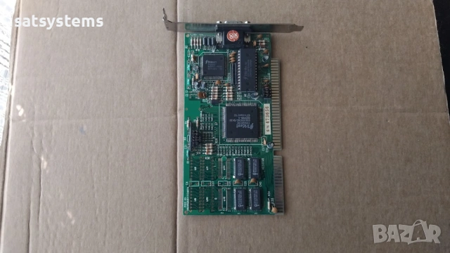 Видео карта TVGA Trident 9000C Protac VC511TM6 16-bit 512KB ISA, снимка 6 - Видеокарти - 53852002