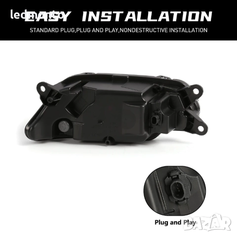 LED дневни светлини за Mercedes W212 E350 E550 C207, снимка 3 - Части - 51924724