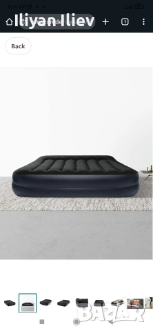 Intex Queen 64124ND Air Mattress with Fiber-Tech RP Inflated Size: 152 cm x 203 cm x 42 cm

, снимка 5 - Спални и легла - 38835930