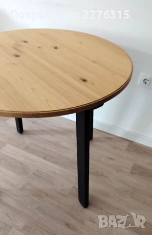 кръгла маса GAMLARED от Икеа, снимка 2 - Маси - 52336332